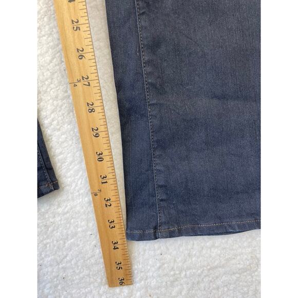 Paige Women’s Hidden Hills High Rise Bootcut Jeans Size 24 Dark Wash NWT - Picture 3 of 9
